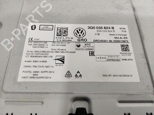 Radio VW GOLF VII (5G1, BQ1, BE1, BE2)  | BP25625801E6 