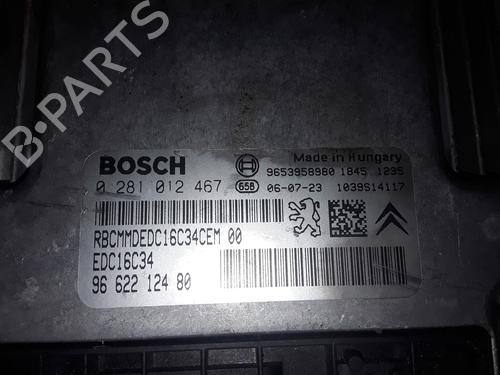 Engine control unit (ECU) PEUGEOT 207 (WA_, WC_) 1.6 HDi | BP9344137M57 