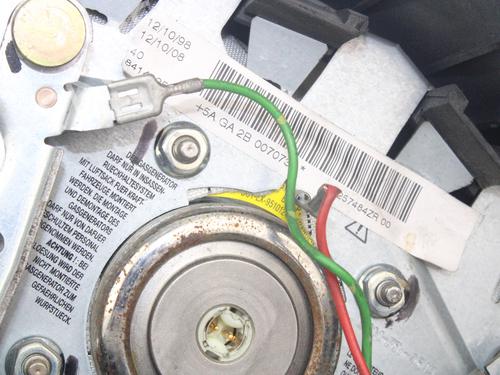Driver airbag PEUGEOT 206 Hatchback (2A/C)  | BP16254821C9 