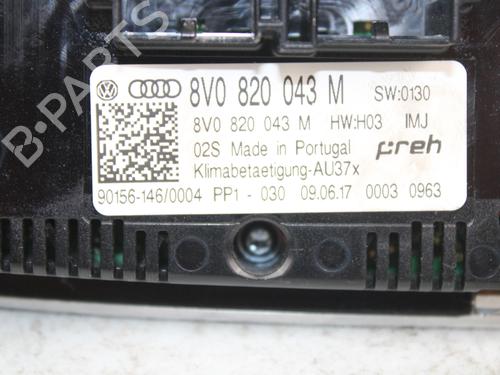 Climate control AUDI A3 Sportback (8VA, 8VF) 1.4 TSI | BP16448477I5 