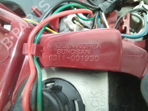 Right taillight CHEVROLET NUBIRA Saloon 1.6 | BP10626661C35 