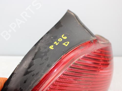 Right taillight PEUGEOT 206 Hatchback (2A/C)  | BP18246965C35 