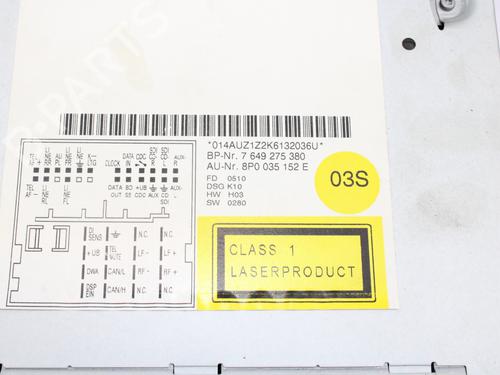 Radio AUDI A3 (8P1)  | BP15558796E6 