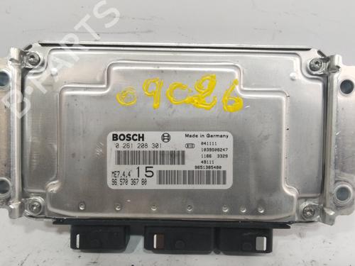 Used Engine control unit (ECU) PEUGEOT 307 CC (3B) 1.6 16V (110 hp) 26222229