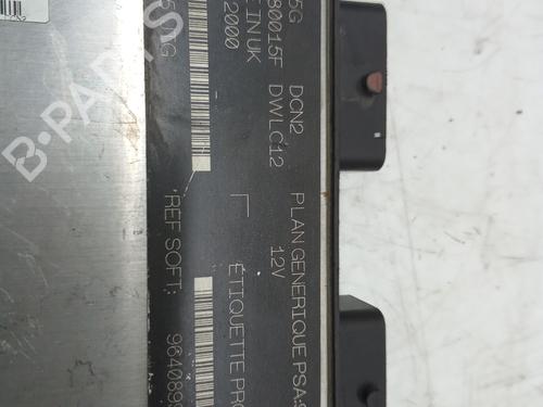 Computer motormanagement PEUGEOT 206 Hatchback (2A/C) 1.9 D | BP8584080M57 