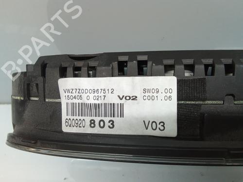 Instrument cluster VW POLO (9N_, 9A_) 1.4 TDI | BP8687926C47 