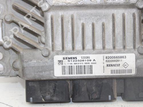 Engine control unit (ECU) RENAULT MEGANE II (BM0/1_, CM0/1_) 1.5 dCi (BM1E, CM1E) | BP15068158M57 