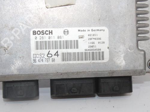 Engine control unit (ECU) PEUGEOT 307 Break (3E) 2.0 HDI 110 | BP15812658M57 