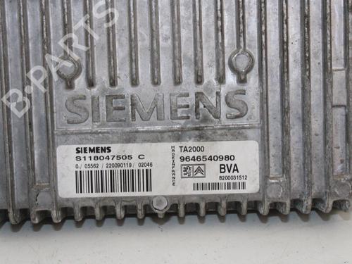 Engine control unit (ECU) PEUGEOT 307 SW (3H)  | BP13394380M57 