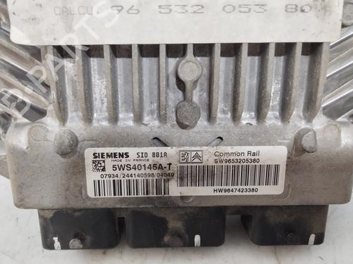 Engine control unit (ECU) PEUGEOT 307 (3A/C)  | BP27393034M57 