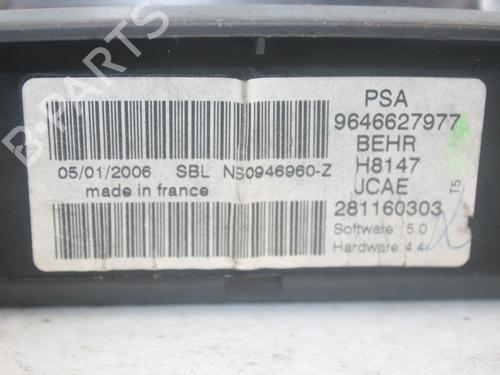 Climate control PEUGEOT 307 Break (3E) 1.6 HDi 110 | BP16581539I5 