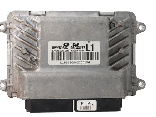engine-control-unit-ecu-chevrolet-aveo-kalos-saloon-t250-t255-2005-32765065 main image