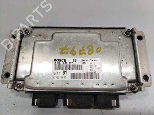 Used Engine control unit (ECU) PEUGEOT 206 CC (2D) 1.6 16V (2DNFUF, 2DNFUR) (109 hp) 25454155