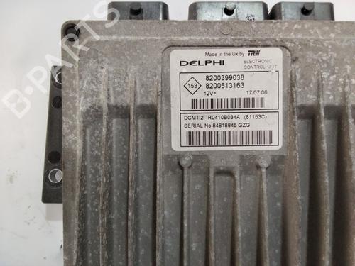 Engine control unit (ECU) RENAULT CLIO III (BR0/1, CR0/1) 1.5 dCi (BR17, CR17) | BP25857561M57 
