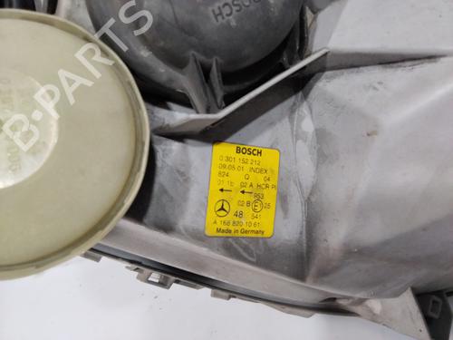 Right headlight MERCEDES-BENZ A-CLASS (W168) A 160 (168.033, 168.133) | BP29414427C29 