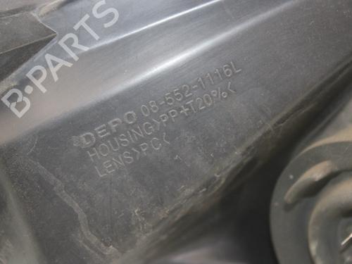 Left headlight CITROËN XSARA PICASSO (N68) 1.6 HDi | BP32033164C28 