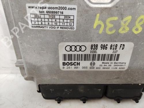 Engine control unit (ECU) AUDI A4 B5 (8D2)  | BP25625872M57 