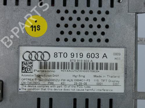 Display monitor AUDI Q5 (8RB)  | BP11492598C48 