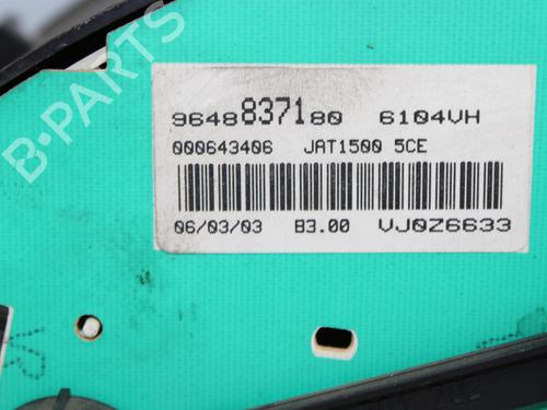 Instrument cluster PEUGEOT 206 Hatchback (2A/C)  | BP18107379C47 