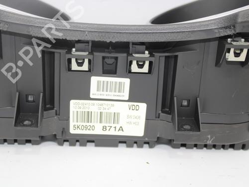 Instrument cluster VW GOLF VI (5K1) 1.6 TDI | BP12052917C47 