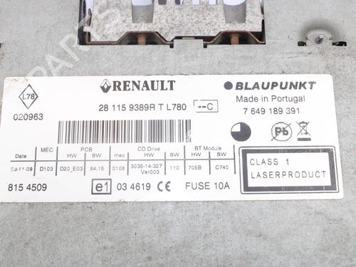 Radio RENAULT MEGANE II (BM0/1_, CM0/1_)  | BP15470349E6 