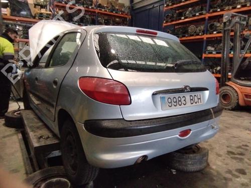 Dør højre fortil PEUGEOT 206 Hatchback (2A/C) 1.9 D | BP18246239C3
