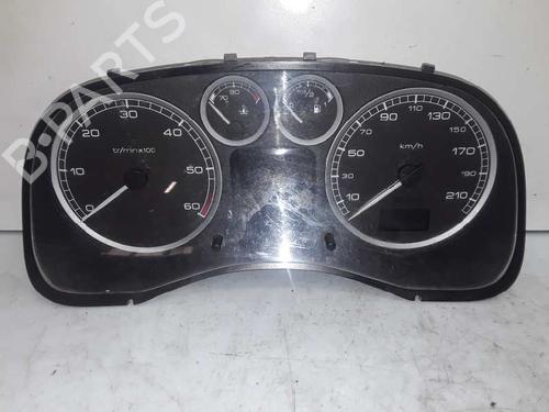 Used Instrument cluster PEUGEOT 307 SW Estate Van (3E_, 3H_) 2.0 HDi (90 hp) 8573416