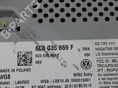 Radio VW POLO V (6R1, 6C1)  | BP13392831E6 