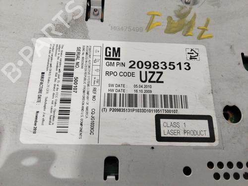 Radio OPEL ASTRA J (P10)  | BP21605968E6 