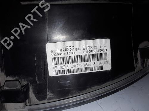 Instrument cluster PEUGEOT EXPERT Tepee (VF3X_) 1.6 HDi 90 16V | BP9165480C47