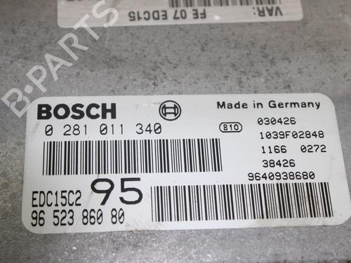 Engine control unit (ECU) CITROËN C5 II (RC_) 2.0 HDi (RCRHRH) | BP17961677M57 