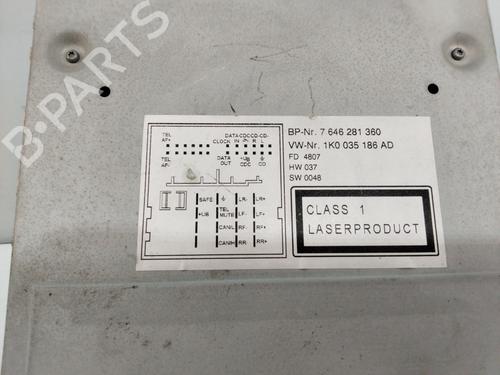 Radio VW CADDY III Box Body/MPV (2KA, 2KH, 2CA, 2CH)  | BP19157036E6 