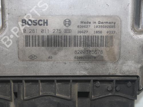 Engine control unit (ECU) RENAULT MEGANE II Coupé-Cabriolet (EM0/1_)  | BP17719923M57 