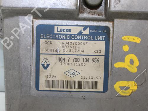 Engine control unit (ECU) RENAULT KANGOO (KC0/1_)  | BP18256887M57 