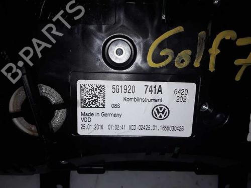 Used Instrument cluster VW GOLF VII (5G1, BQ1, BE1, BE2) 1.6 (110 hp) 9730523