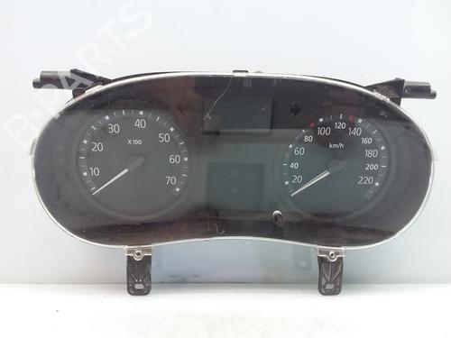 Used Instrument cluster RENAULT CLIO III (BR0/1, CR0/1) 1.2 (BB0A, BB0F, BB10, BB1K, BB28, BB2D, BB2H, CB0A,... (58 hp) 9848857