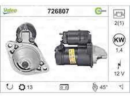 Used Starter OPEL CORSA C (X01) 1.3 CDTI (F08, F68) (70 hp) 8558917