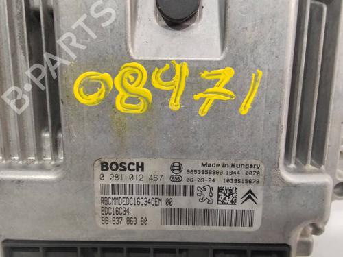 Engine control unit (ECU) PEUGEOT 207 SW (WK_) 1.6 HDi | BP25870649M57 