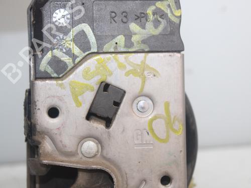 Front right lock OPEL ASTRA H (A04)  | BP16907257C97 