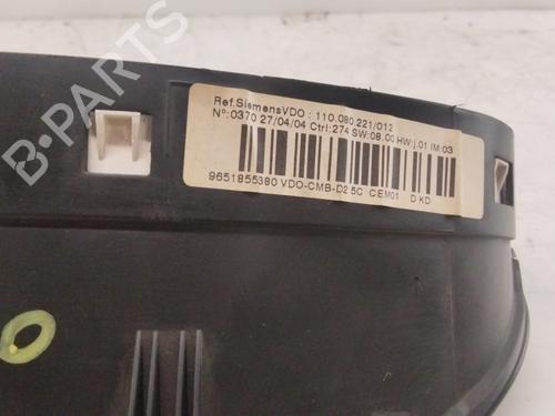 Instrument cluster PEUGEOT 407 (6D_) | BP27818366C47