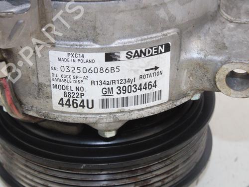 AC compressor OPEL ASTRA K (B16) 1.6 CDTi (68) | BP13809920M34 