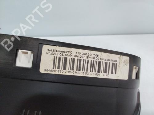 Instrument cluster PEUGEOT 407 (6D_) 2.0 (6DRFNB, 6DRFNE) | BP19170333C47 