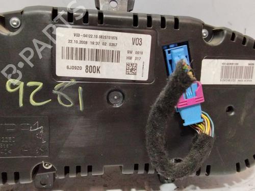 Instrument cluster SEAT IBIZA IV (6J5, 6P1)  | BP28670617C47 
