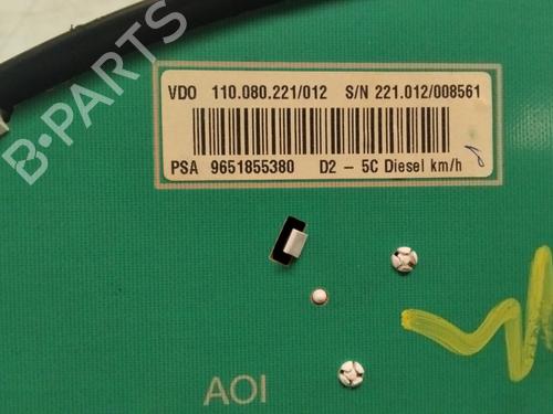 Instrument cluster PEUGEOT 407 (6D_) | BP27818366C47