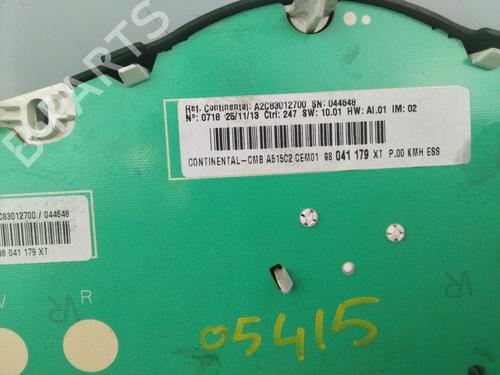 Instrument cluster CITROËN C3 II (SC_)  | BP17807471C47 