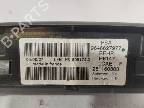 Climate control PEUGEOT 307 Break (3E) 1.6 HDi 110 | BP27471732I5 