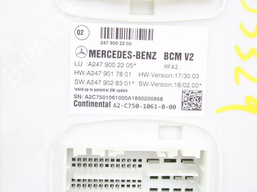 Fuse box MERCEDES-BENZ A-CLASS (W177) A 220 4-matic (177.045) | BP15654603E1 