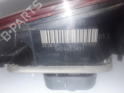 Left tailgate light VW GOLF VI (5K1)  | BP9201684C79 