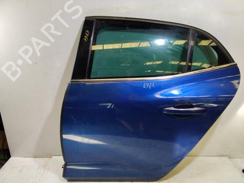Left rear door RENAULT MEGANE IV Hatchback (B9A/M/N_) 1.2 TCe 130 (B9MR) | BP18451865C4 