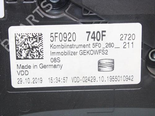 Instrument cluster SEAT LEON (5F1)  | BP17666706C47 